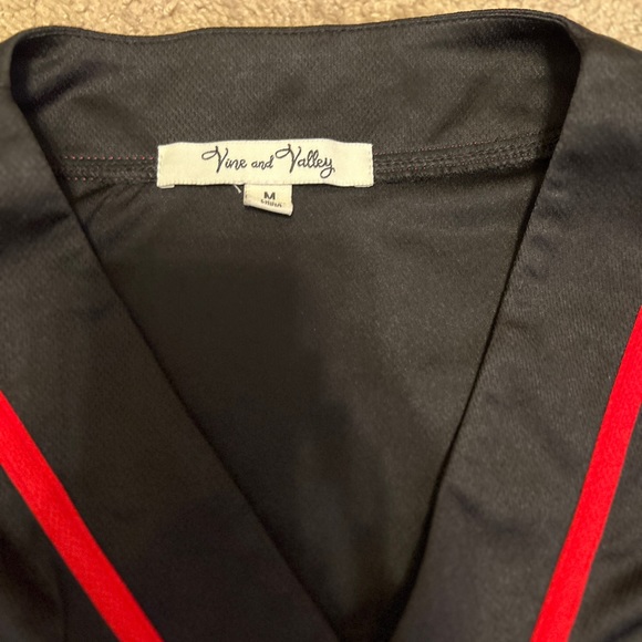 VTG 90's Car Shirt Racing "jersey" button up Vine and Valley (M) - Picture 3 of 5